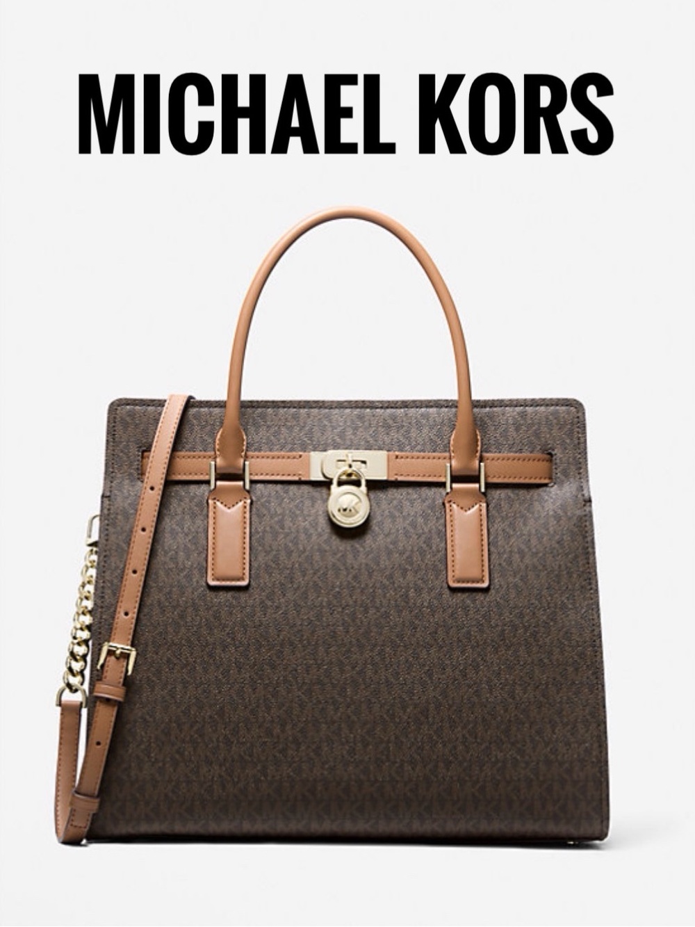 Michael Kors Hamilton Moderne Large  Satchel✨brand new